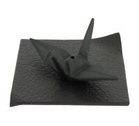 Podstawka na kadzidełka Onizuru, Żuraw Origami - czarna