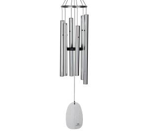 Dzwonek wietrzny Paradise 81 cm - srebrny