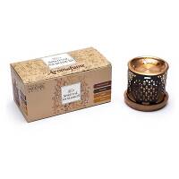 Aromafume Spiritual Awarness - bezdymne kadzidła w kostkach - Mix zapachów + Dyfuzor Kwiat Życia